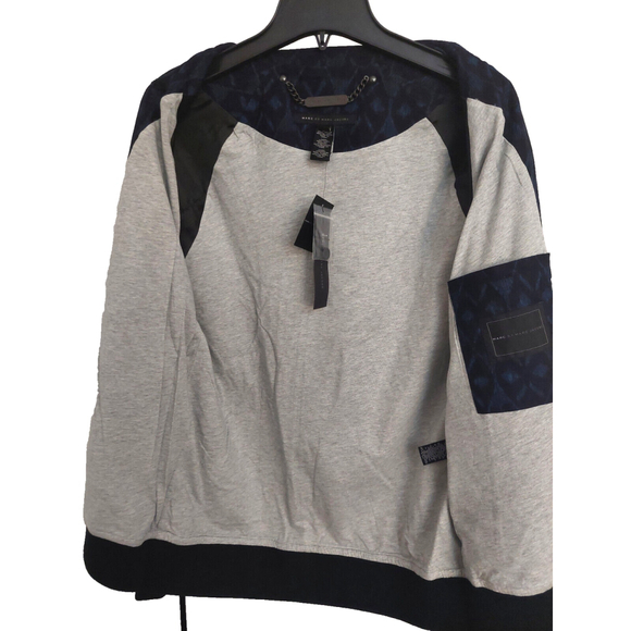 Marc Jacobs Member Only Mens Indigo Blue Lined Fall Jacket SZ M/Medium - Picture 6 of 16